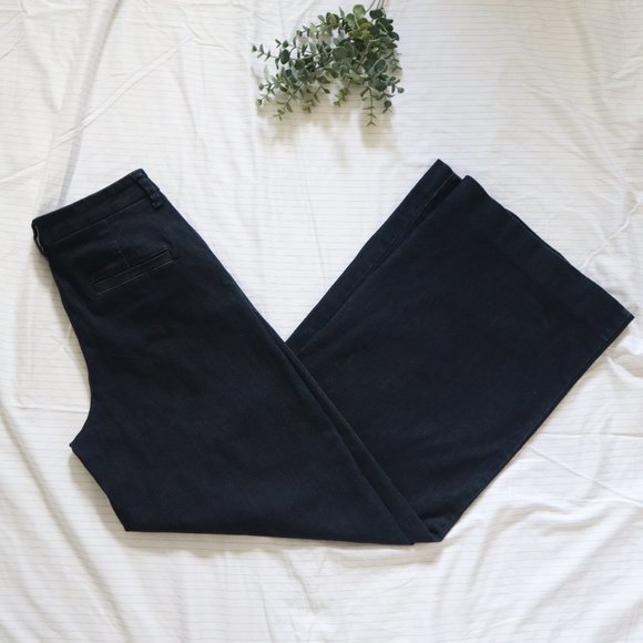 A NEW DAY Wide Leg High Rise Jeans Dark Wash 6 - Picture 3 of 12